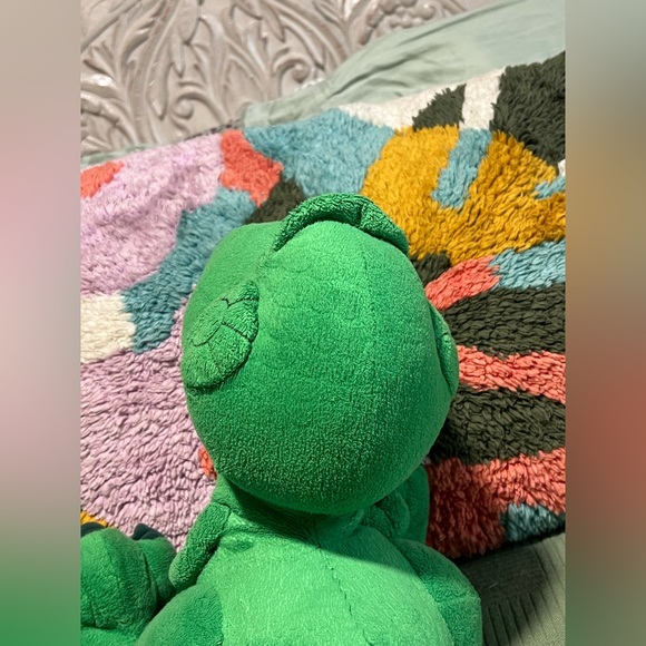 Disney Big Feet Plush Rex Toy Story Green Dinosaur Parks Exclusive Soft - Picture 9 of 10